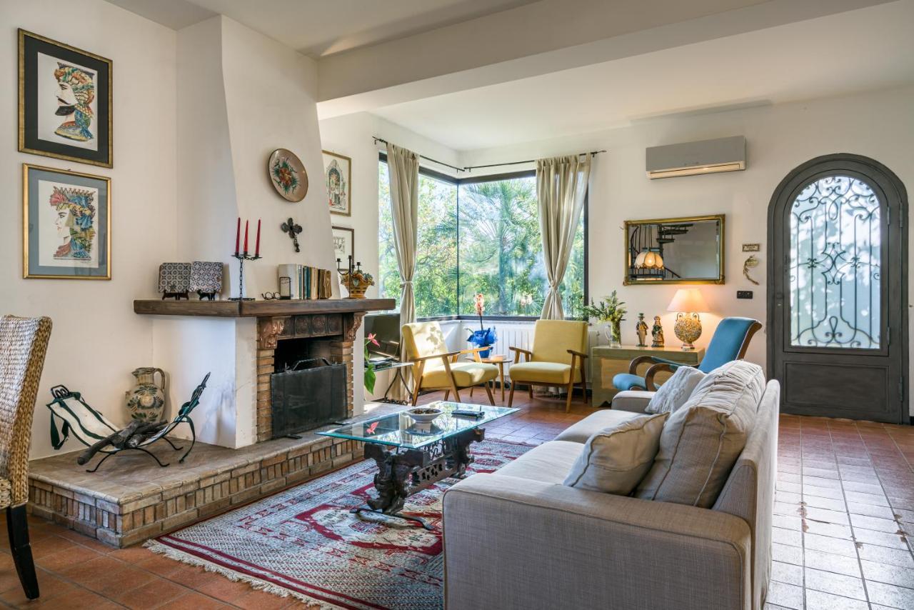 Villa Tina Taormina Bagian luar foto