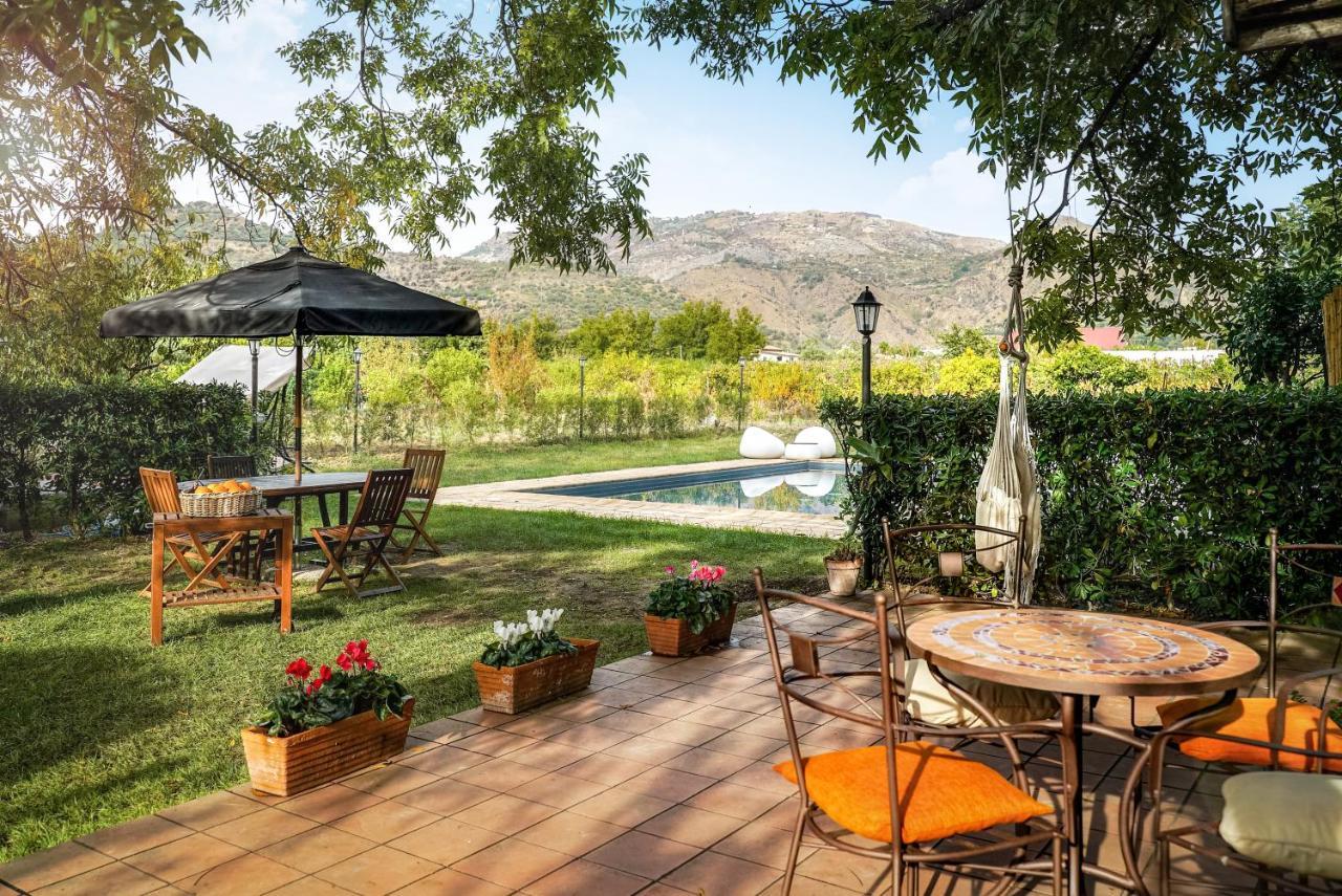 Villa Tina Taormina Bagian luar foto