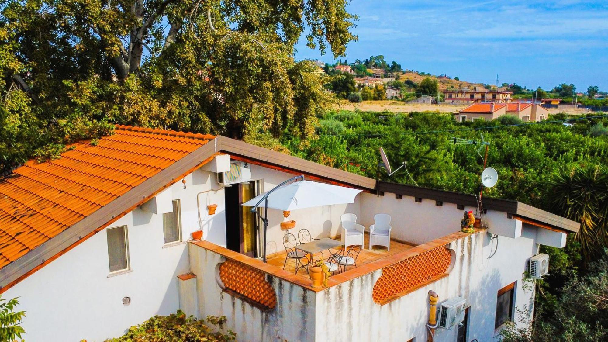 Villa Tina Taormina Bagian luar foto